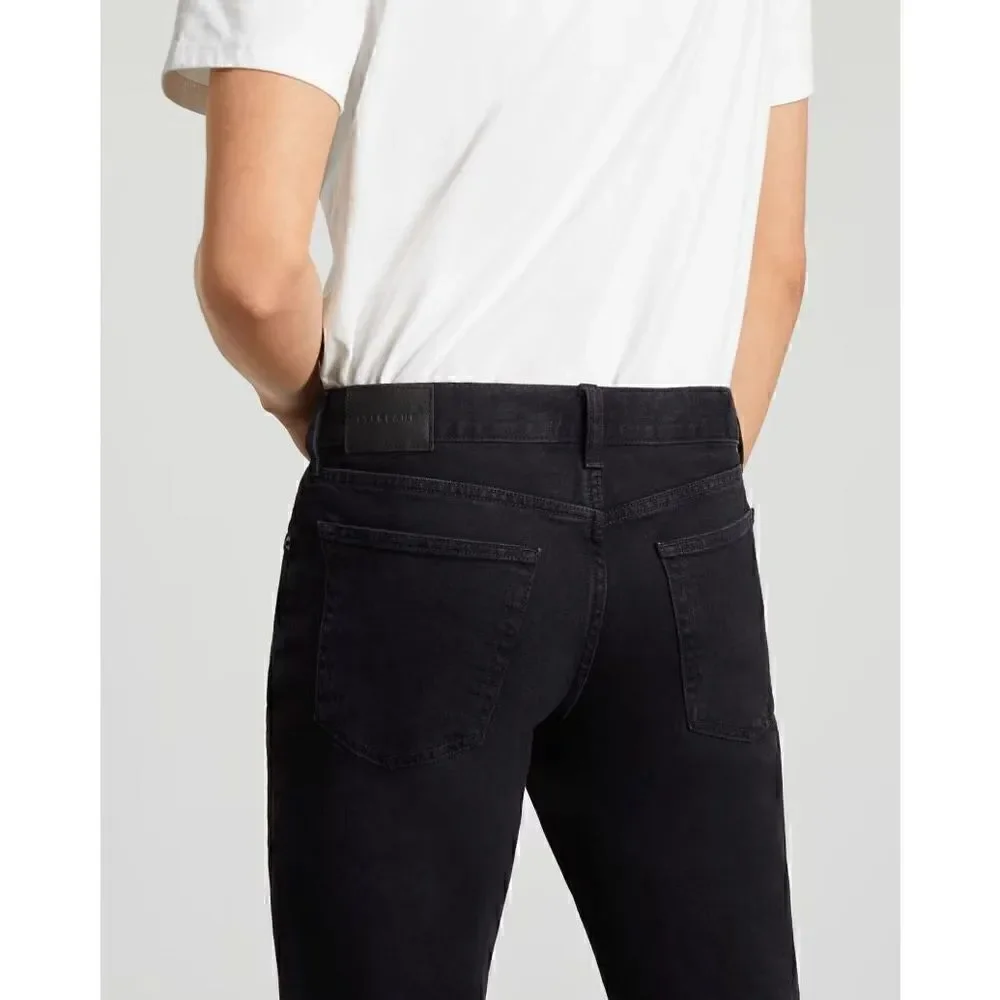 Everlane The Organic Cotton Slim Fit Jean Black Mens Size 30 x 30 NWT